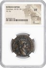 Ngc Vf Domitian 81-96 Ad  Ae As Bronze Rare Ancient Caesar Coin Roman Empire