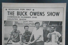 1966 Buck Owens Tv Show Country Music Poster Ad Merle Haggard Buckaroos Kay Adam