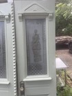Wonderful Pair Of Victorian Ladies Stained Glass Doors