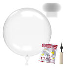 50x Clear Pvc Bubble Balloons Globes Balloon For All Occasions 24 Inches Balons