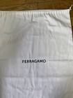 Salvatore Ferragamo Drawstring Dust Bag Cover Cotton - 23 5  X 18 5  Large
