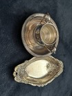 Antique Early 1900s Lot Of 3 Silver Dishes