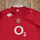 England Rugby Union Mens Canterbury 2014 15 Alternate Away Vtg Jersey Large