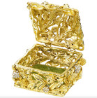 Olivia Riegel Cb0022 Gold Cornelia Jewelry Treasure Box W  Swarovski Crystals