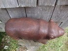 Old Bear Carving Wood Folk Art Primitive Antique Sculpture