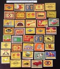 Collection Of Vintage Matchbox Labels India Unusual Graphics 900  Different