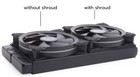 140mm 280mm 420mm Aio Radiator Shroud Computer Fan Pc Case Mod Custom Airflow