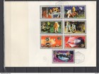 Equatorial Guinea 1972 2 Fdc Covers Apollo 15 Space Perf   Imperf Used 18043