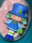 Vtg 1982 Strawberryland Miniatures  blueberry Muffin W  Berry Basket     43590 Nip