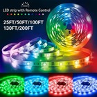 100ft Led Strip Lights  Smart Light With App Remote Control  Rgb Led Lights For