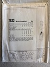 Vtg Mccall s Sewing Pattern 7832 Size 14 Bust 34 Cut Complete Brunch Coat