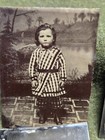 6 Old Vintage Antique 1880 Tintype Photo Young Girl s Boy s Tin Photograph Lot