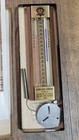 1969 Hanna Coal Co  Vintage Indoor   Outdoor Thermometer Consolidation Coal Ohio