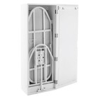 Swivel Wall Mounted Ironing Board Cabinet With Built-in Mirror 32 7x12 4 Inch