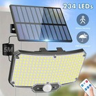 234 Led Solar Motion Sensor Wall Light Indoor Outdoor Garden Security Flood Lamp