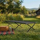 Jhk Portable Folding Camping Cot With Carry Bag heavy Duty Army Bed Outdoor Bed