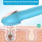 Facial Cleansing Rechargeable Electric Massager Silicone Face Brush Cleaning New