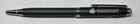 Department Of State Metal Card Holder Pen Set In Matte Black Color 