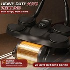 Ab Trainer Abdominal Exercise Crunch Roller Workout Exerciser  Home Gym W  Timer