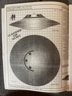 Vintage The X-files Spaceship Pattern Book Alien  Conspiracy Journal  Bizarre