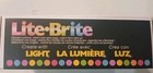 New Lite-brite Mini 90 Pieces Total 85 Glowing Pegs 4 Art Templates Travel Size