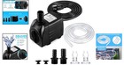 Cwkj Submersible Fountain Pump  400gph Quiet Water Pump For Aquariums   Ponds
