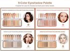 9 Colors Matte Naked Eyeshadow Palette Neutral Nude Smoky Eye Shadow Pallet Gray