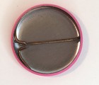 Vintage Neon Pink And Green Light Rail Button Pin 1 