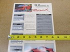 1993 1994 Pontiac Firebird Firehawk Slp Sales Sheet Brochure Original Literature