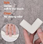 Baby Proofing Edge And Corner Guards 16 40ft Edge   4 Pre-taped Corners White