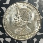 1953 Panama 1 2 Balboa Half Balboa Lot t2025 Silver  High Grade  Beautiful 