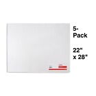 Staples Premium Poster Boards 5-pack White 22 X 28 1213774