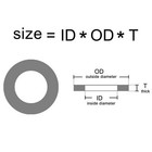 700pcs M2-m8 Black Nylon Flat Washer Plain Insulation Gasket Assortment Kit Set