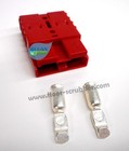 Red Charger Plug Connector 50 Amp  With 6ga Contacts Tennant Nobles 605387