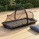Foldable Baby Crib Mosquito Net Durable Portable Bassinet Canopy Zipper Access