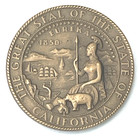 Father Junipero Sera State Of California Bronze Coin Medallion