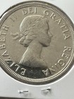 1954 Canadian Silver Dollar Coin 80   1 Semi Key Date Circulation 246 606 