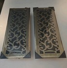 2 Pack Heavy Duty Walkable Floor Register - Easy 4x12 Inches Antique Brass