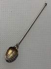 1906 Gorham Sterling Silver Sipper Spoon - Iced Tea - 925 Pierced Bowl Nouveau