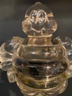 Vintage Bibendum Michelin Man Tire Clear Acrylic 7    Statue Figure Rare