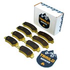Traild Cfmoto Zforce 500 800 2018-2022 Ridge Rider Rotor And Brass Brake Pad Kit