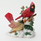 Home Interiors Cardinal Gathering Bird Figurine  51016-98