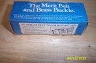 Merit Promotional Belt Brass Buckle