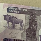Democratic Republic Of The Congo 10 000 Francs Banknote 2020 Cu Antelope Birds