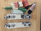 Vintage Pair Sure-grip Century Roller Skate Plates Size 5