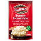  4 Pack  Idahoan Buttery Homestyle Mashed Potatoes  4 Oz Pouch