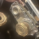 Antique vintage Brass Door Knobs   Wall Plates