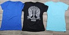 Lot Of 3 Womens Biker T-shirts Bike Week Daytona Beach Biketoberfest Panama City