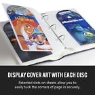 Bellagio-italia Insert Sheets For Cd dvd Storage Binder - 16 Sheets - 2 Pack