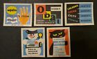 Travelstamps  1969 Czechoslovakia Matchbox Labels Food Prep Safety - Lot Of 5